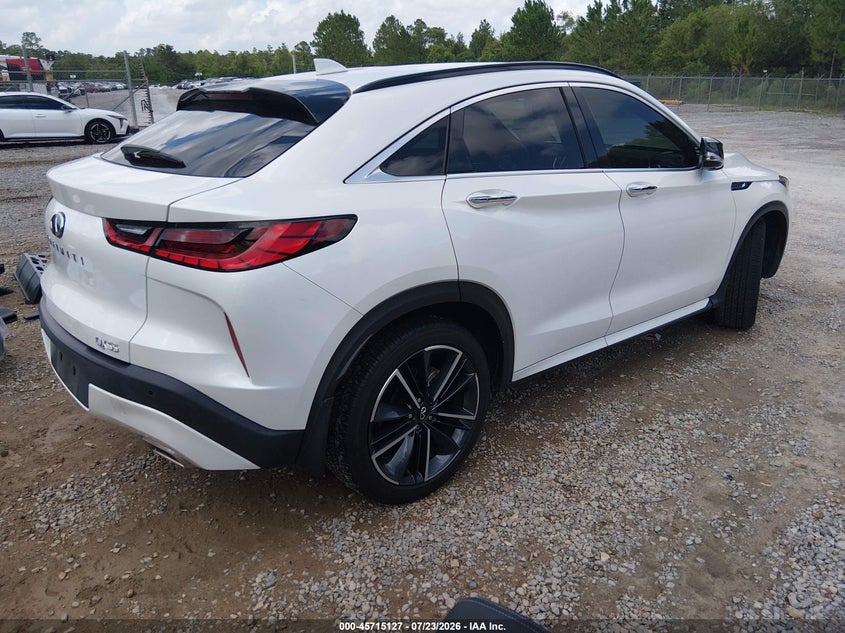 2023 Infiniti Qx55 VIN 3PCAJ5LR6PF117487 IAAI salvage auction — UNKNOWN, Salvage (Mississippi), sold $2,550 on 2026-09-09 (photo 4)