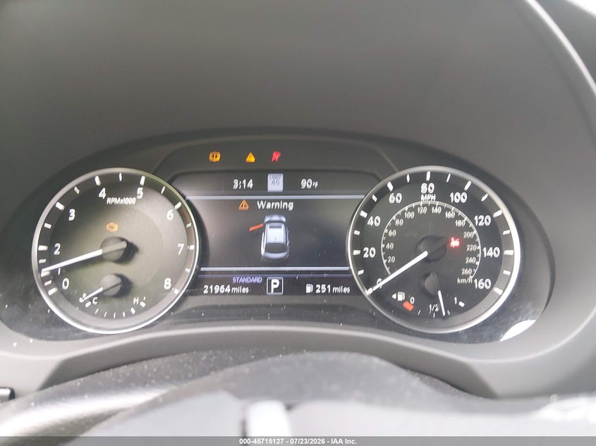2023 Infiniti Qx55 VIN 3PCAJ5LR6PF117487 IAAI salvage auction — UNKNOWN, Salvage (Mississippi), sold $2,550 on 2026-09-09 (photo 7)