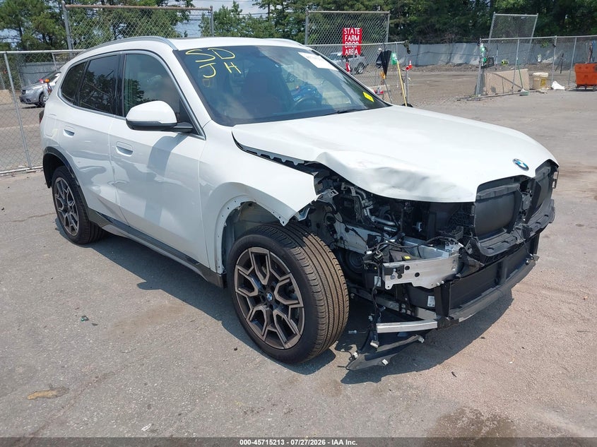 2025 BMW X1 VIN WBX73EF07S5298033 — IAAI salvage auction photo