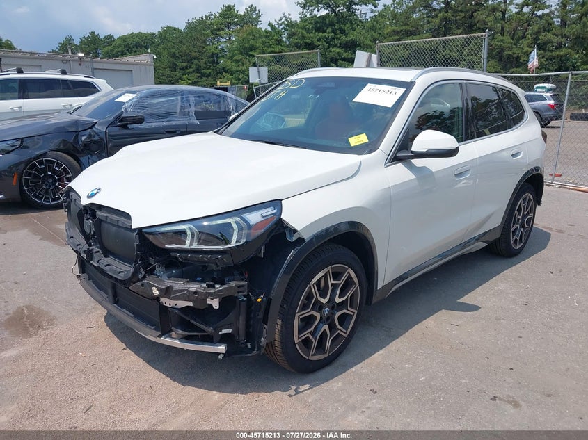 2025 BMW X1 VIN WBX73EF07S5298033 IAAI salvage auction — FRONT END, Wait Title, sold $16,900 on 2026-08-20 (photo 2)