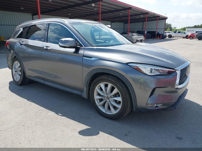 2019 Infiniti Qx50 VIN 3PCAJ5M17KF118262 IAAI salvage auction — RIGHT REAR, Salvage Title, sold $6,400 on 2026-10-08 (photo 1)