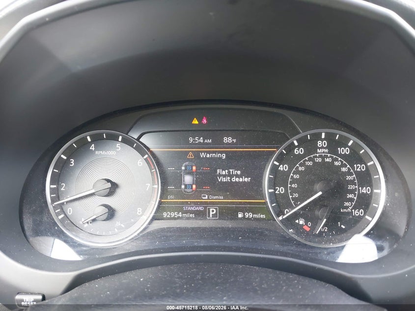 2019 Infiniti Qx50 VIN 3PCAJ5M17KF118262 IAAI salvage auction — RIGHT REAR, Salvage Title, sold $6,400 on 2026-10-08 (photo 7)