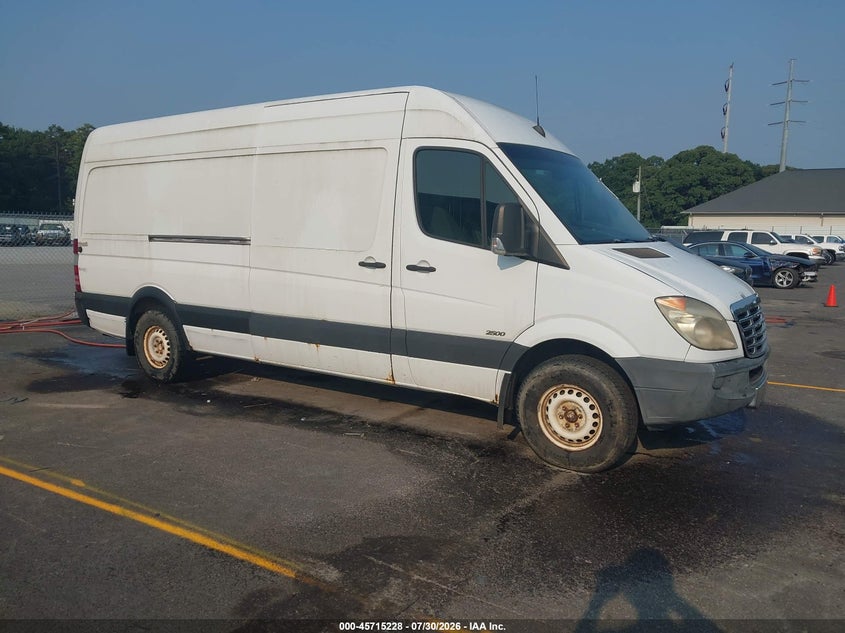 2010 Freightliner Sprinter 2500 VIN WDYPE8CC1A5452519 IAAI salvage auction — NORMAL WEAR, Repossession Paperwork (Georgia), sold $550 on 2026-08-19 (photo 1)