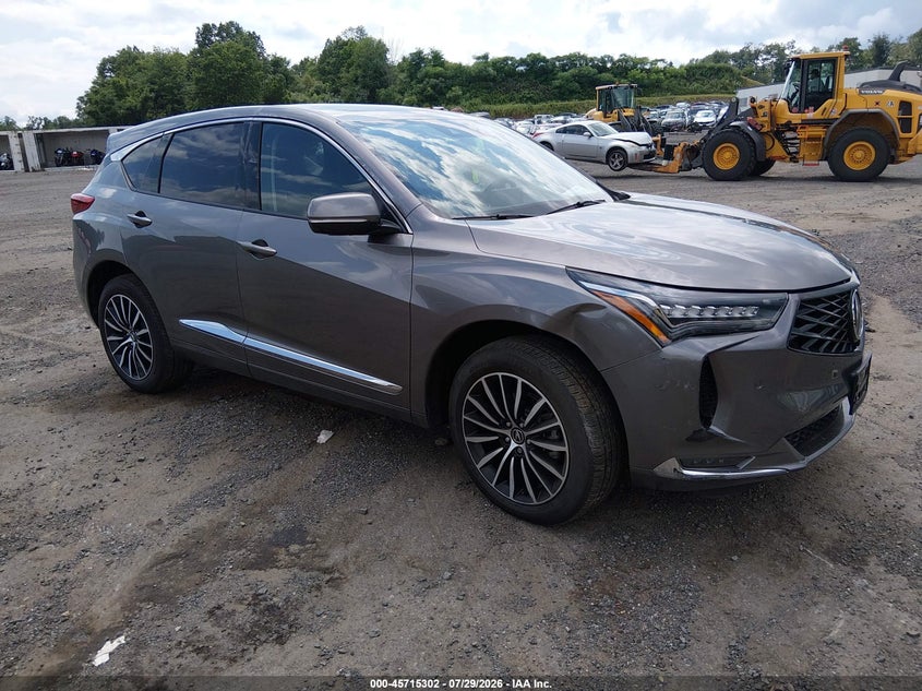 2025 Acura RDX VIN 5J8TC2H74SL001463 IAAI salvage auction — RIGHT FRONT, Wait Title, sold $16,200 on 2026-10-01 (photo 1)