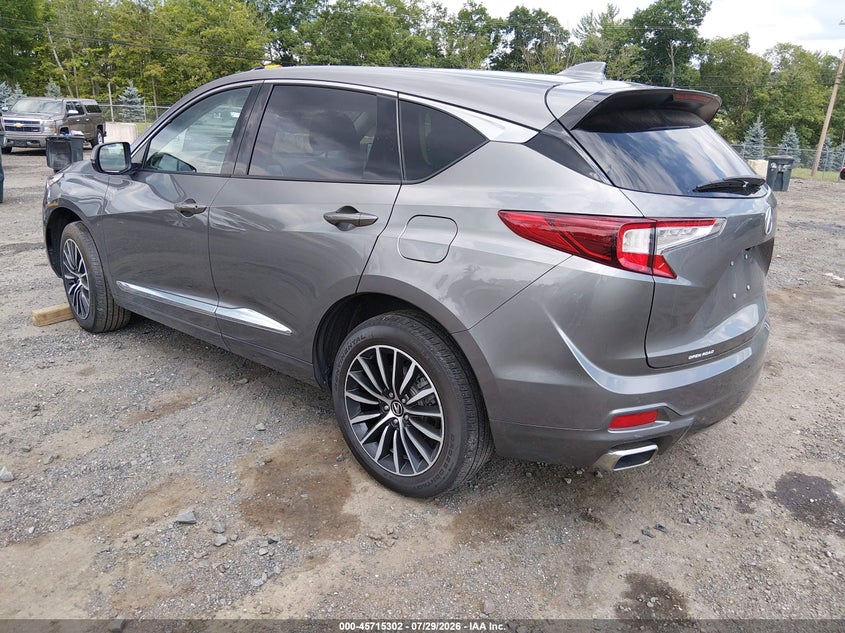 2025 Acura RDX VIN 5J8TC2H74SL001463 IAAI salvage auction — RIGHT FRONT, Wait Title, sold $16,200 on 2026-10-01 (photo 3)