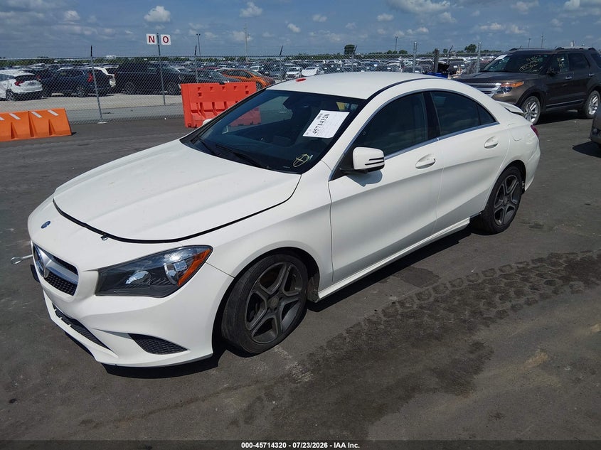 2014 Mercedes-benz Cla-klasse VIN WDDSJ4GBXEN111627 IAAI salvage auction — NORMAL WEAR, Wait Title, sold $1,350 on 2026-08-11 (photo 2)