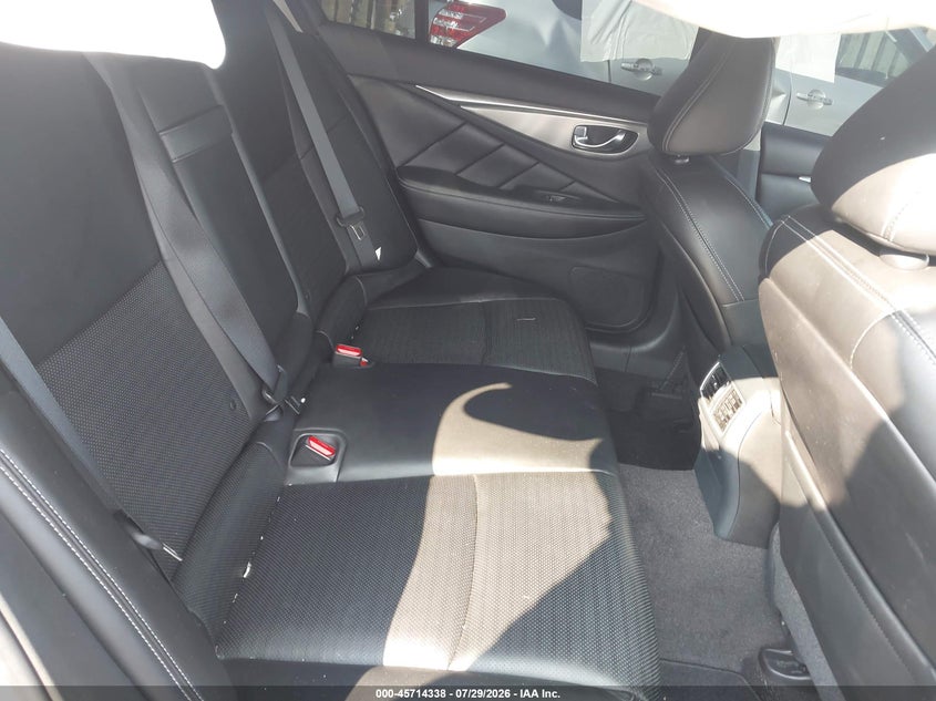 2018 Infiniti Q50 VIN JN1EV7AP7JM364053 IAAI salvage auction — RIGHT FRONT, Salvage (Virginia), sold $3,500 on 2026-08-26 (photo 8)