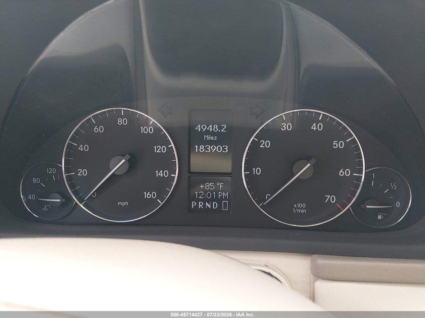 2006 Mercedes-benz C class VIN WDBRF92H36F819604 IAAI salvage auction — NORMAL WEAR, Clear (Indiana), sold $350 on 2026-07-31 (photo 7)