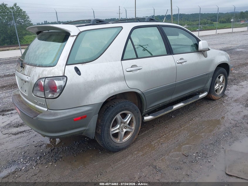 2003 Lexus Rx 300 VIN JTJGF10U530159362 IAAI salvage auction — NORMAL WEAR, Clear (North Carolina), sold $625 on 2026-07-31 (photo 4)