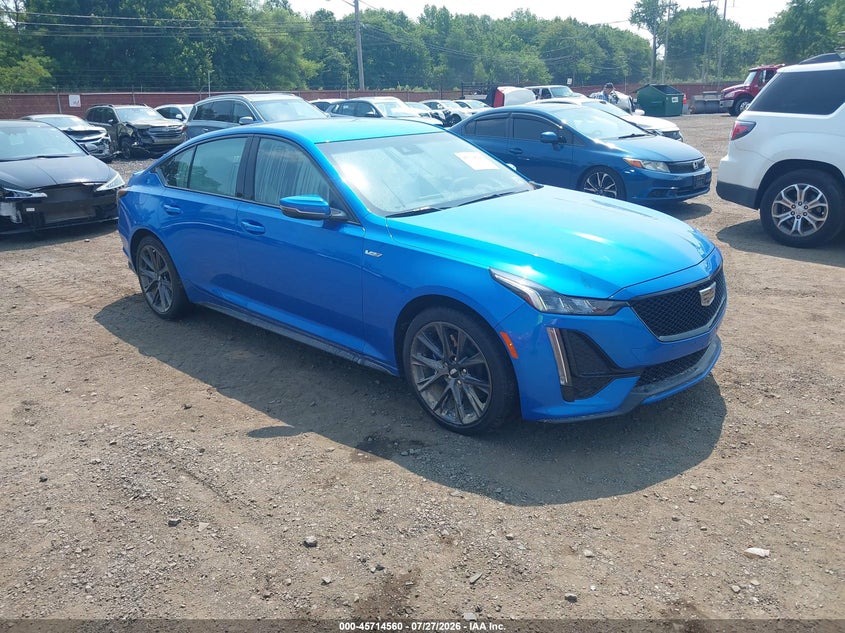 2024 Cadillac Ct5-v VIN 1G6DV5RW7R0102614 — IAAI salvage auction photo