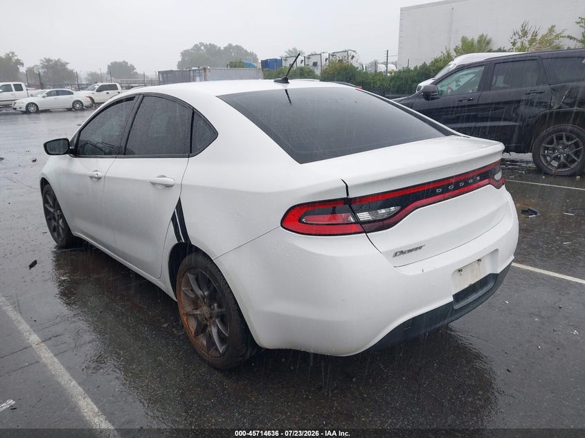 2015 Dodge Dart VIN 1C3CDFAA9FD402813 IAAI salvage auction — NORMAL WEAR, Clear-Dealer Only (North Carolina), sold $350 on 2026-08-23 (photo 3)