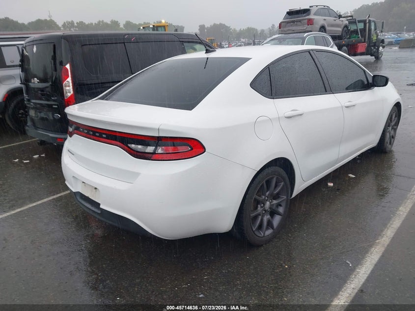 2015 Dodge Dart VIN 1C3CDFAA9FD402813 IAAI salvage auction — NORMAL WEAR, Clear-Dealer Only (North Carolina), sold $350 on 2026-08-23 (photo 4)
