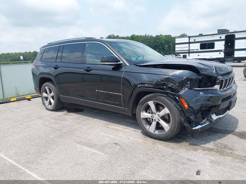 2021 Jeep Grand cherokee VIN 1C4RJKBG3M8125530 — IAAI salvage auction photo