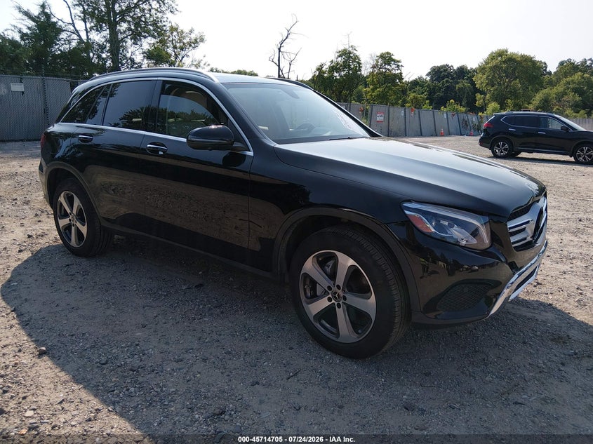 2018 Mercedes-benz Glc VIN WDC0G4KB9JV078681 — IAAI salvage auction photo