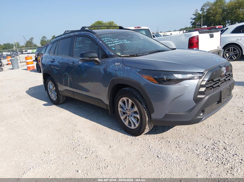 2026 Toyota Corolla cross VIN 7MUCAABGXTV176135 — IAAI salvage auction photo