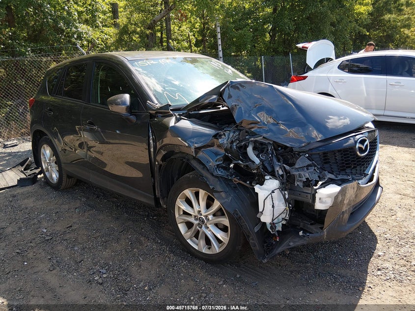 2014 Mazda Cx-5 VIN JM3KE4DY6E0371566 IAAI salvage auction — RIGHT FRONT, Salvage Title, sold $1,600 on 2026-08-22 (photo 1)
