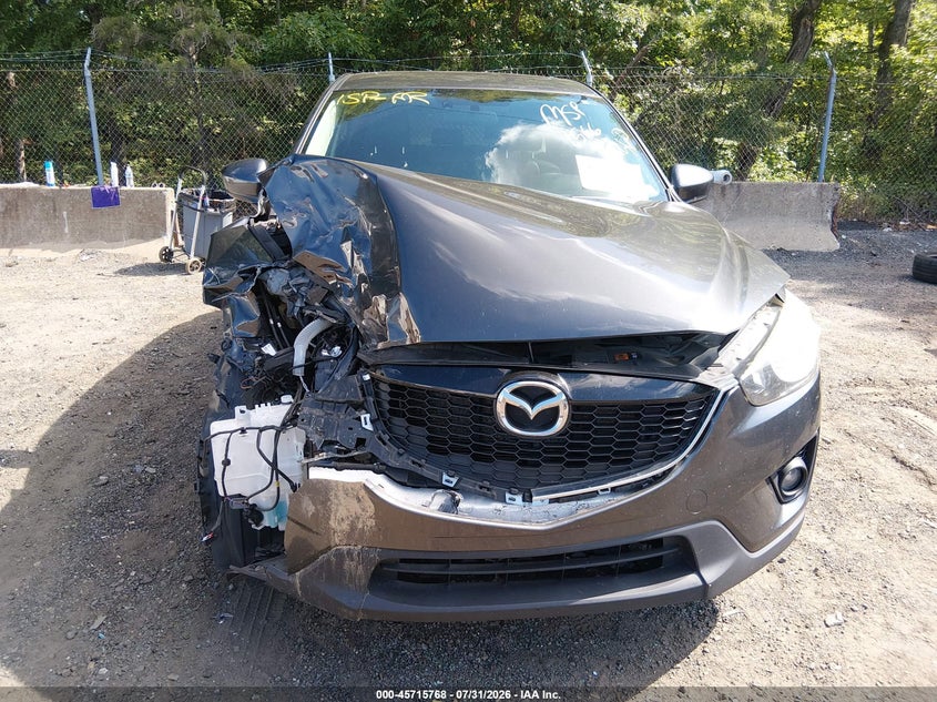 2014 Mazda Cx-5 VIN JM3KE4DY6E0371566 IAAI salvage auction — RIGHT FRONT, Salvage Title, sold $1,600 on 2026-08-22 (photo 6)