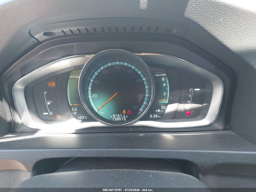 2016 Volvo S60 VIN YV1612TK1G2395590 IAAI salvage auction — NORMAL WEAR, Salvage Title, sold $25 on 2026-07-28 (photo 7)