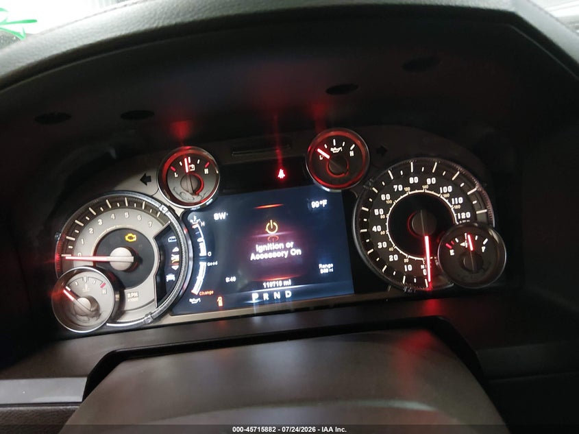 2014 Ram 1500 VIN 1C6RR7PT4ES133790 IAAI salvage auction — REAR END, Wait Title, sold $4,800 on 2026-09-22 (photo 7)