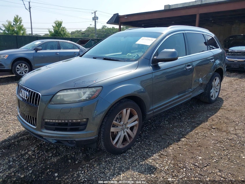 2013 Audi Q7 VIN WA1LGAFE3DD008166 IAAI salvage auction — SIDE, Wait Title, sold $1,000 on 2026-08-21 (photo 6)