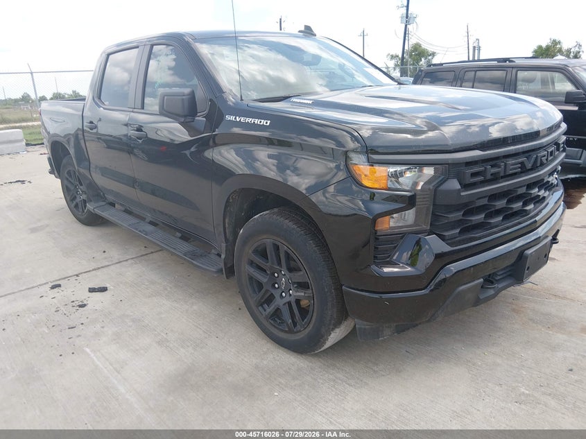 2025 Chevrolet Silverado VIN 1GCPABEK8SZ259965 — IAAI salvage auction photo
