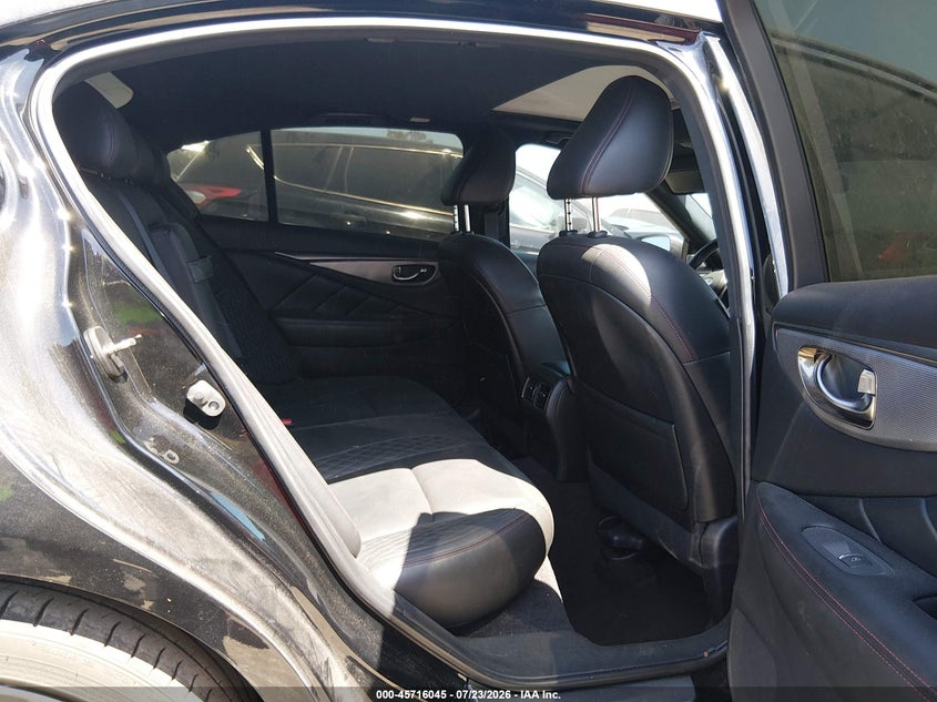 2019 Infiniti Q50 VIN JN1FV7AP1KM760694 IAAI salvage auction — VANDALISM, Salvage Title, sold $8,550 on 2026-08-05 (photo 8)