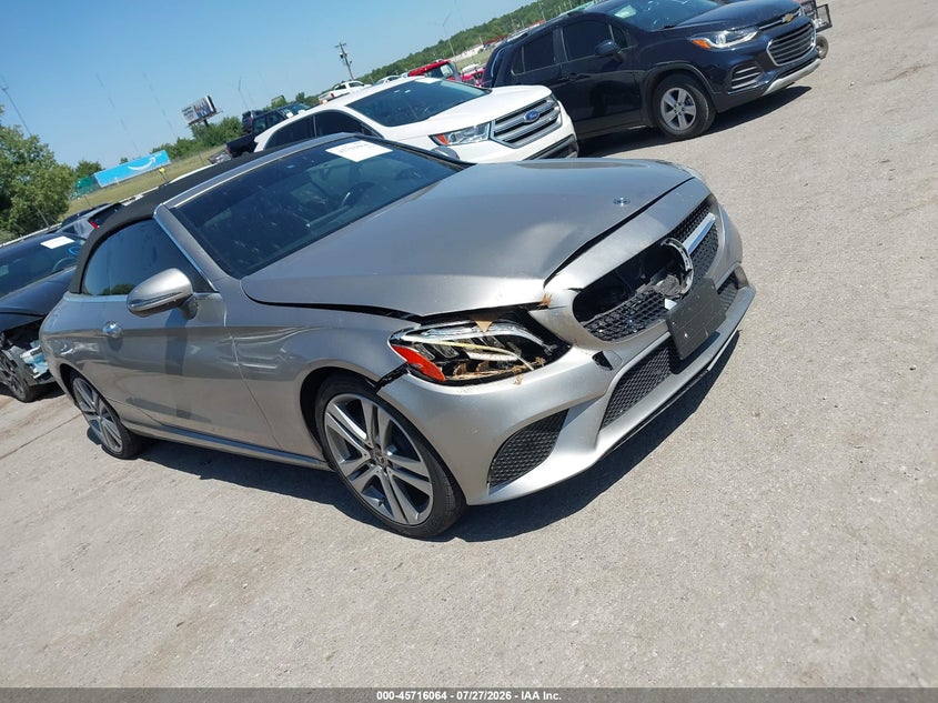2019 Mercedes-benz C-klasse VIN WDDWK8DB9KF856319 — IAAI salvage auction photo