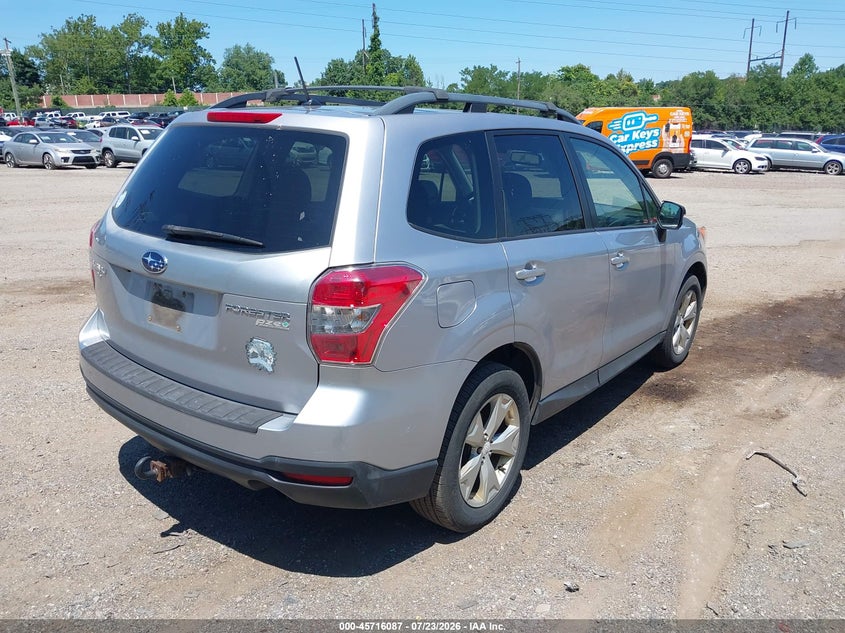 2015 Subaru Forester VIN JF2SJAFC1FH805157 IAAI salvage auction — NORMAL WEAR, Clear (New Jersey), sold $25 on 2026-07-31 (photo 4)