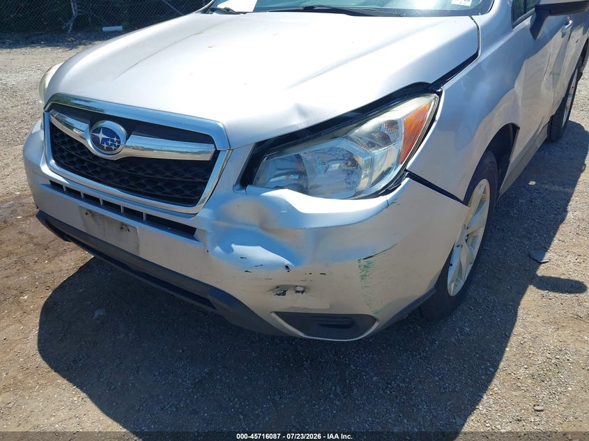 2015 Subaru Forester VIN JF2SJAFC1FH805157 IAAI salvage auction — NORMAL WEAR, Clear (New Jersey), sold $25 on 2026-07-31 (photo 6)