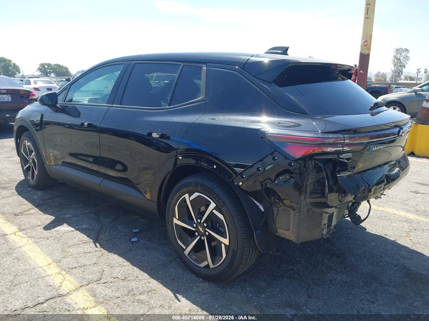 2025 Chevrolet Equinox VIN 3GN7DLRP8SS201524 IAAI salvage auction — FRONT & REAR, Salvage (California), sold $9,600 on 2026-08-22 (photo 3)