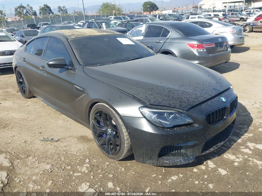 2017 BMW M6 VIN WBS6E9C51HG437329 — IAAI salvage auction photo