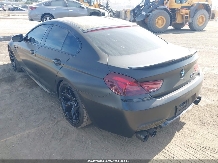 2017 BMW M6 VIN WBS6E9C51HG437329 IAAI salvage auction — UNDERCARRIAGE, Salvage (California), sold $9,500 on 2026-08-05 (photo 3)