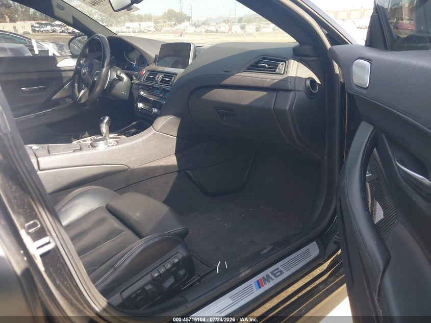 2017 BMW M6 VIN WBS6E9C51HG437329 IAAI salvage auction — UNDERCARRIAGE, Salvage (California), sold $9,500 on 2026-08-05 (photo 5)