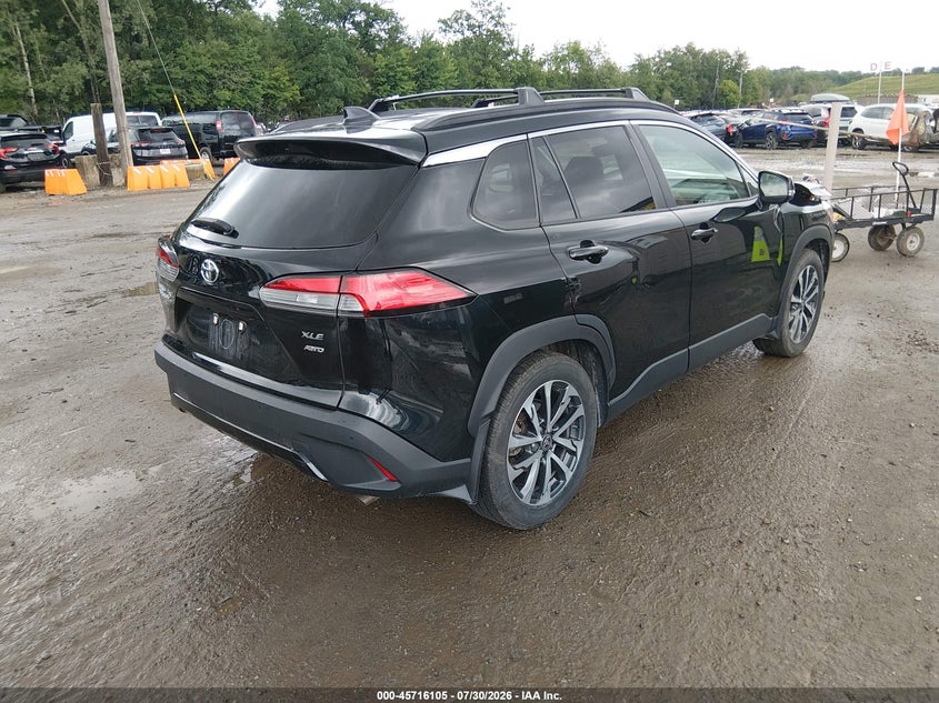 2022 Toyota Corolla cross VIN 7MUDAABG0NV040667 IAAI salvage auction — FRONT END, Salvage Title, sold $8,650 on 2026-08-26 (photo 4)