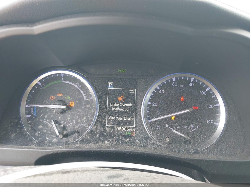 2018 Toyota Highlander hybrid VIN 5TDJGRFH6JS039160 IAAI salvage auction — FRONT END, Junk Bill Of Sale Mv2459 (Wisconsin), sold $525 on 2026-07-28 (photo 7)