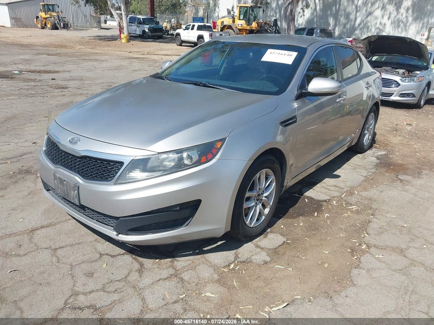 2011 Kia Optima VIN KNAGM4A72B5157358 IAAI salvage auction — REAR END, Salvage (California), sold $550 on 2026-08-01 (photo 2)
