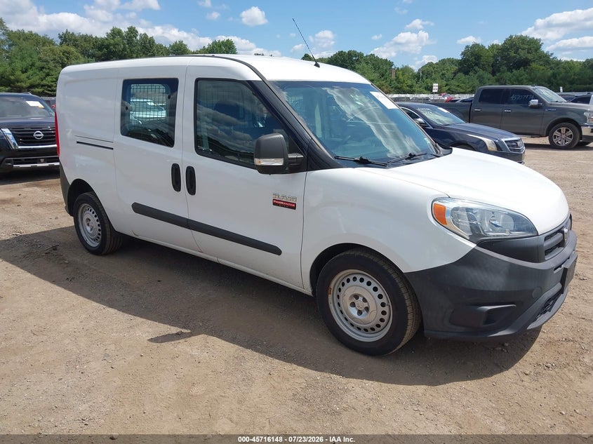 2018 Ram Promaster city VIN ZFBERFAB0J6H97787 IAAI salvage auction — UNKNOWN, Clear (Michigan), sold $25 on 2026-07-28 (photo 1)