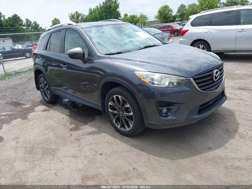 2016 Mazda Cx-5 VIN JM3KE4DY9G0789039 IAAI salvage auction — NORMAL WEAR, Clear (Virginia), sold $5,400 on 2026-07-31 (photo 1)