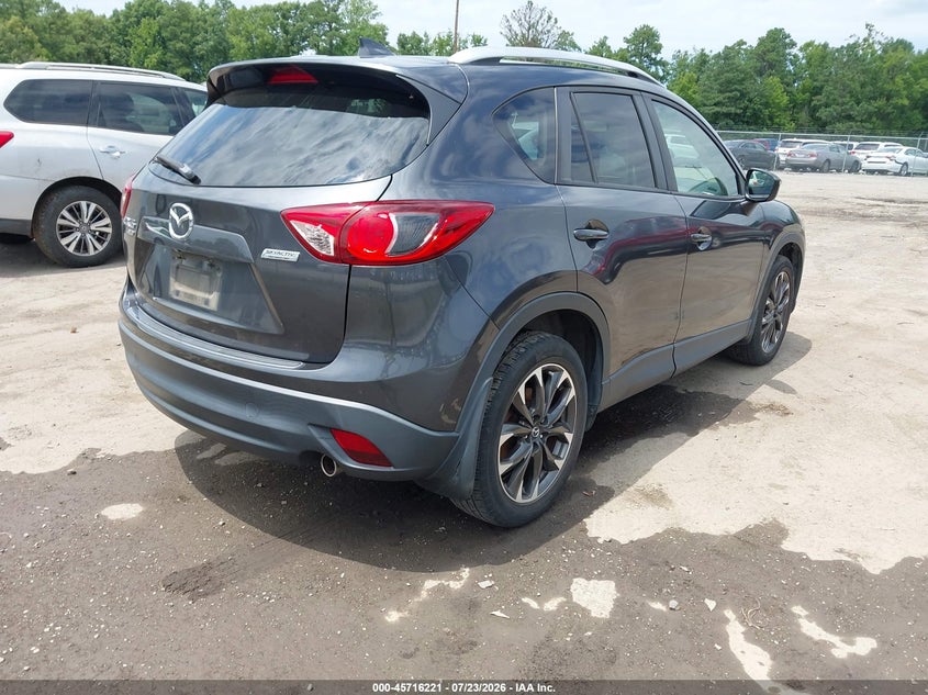 2016 Mazda Cx-5 VIN JM3KE4DY9G0789039 IAAI salvage auction — NORMAL WEAR, Clear (Virginia), sold $5,400 on 2026-07-31 (photo 4)
