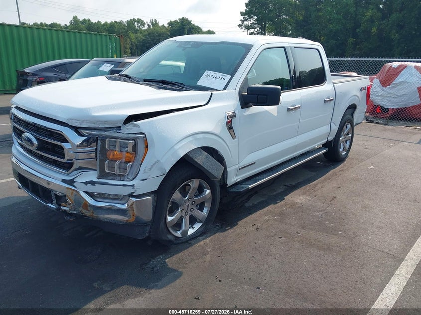 2023 Ford F-150 VIN 1FTFW1EDXPFC84030 IAAI salvage auction — LEFT FRONT, Salvage (North Carolina), sold $13,400 on 2026-08-20 (photo 2)