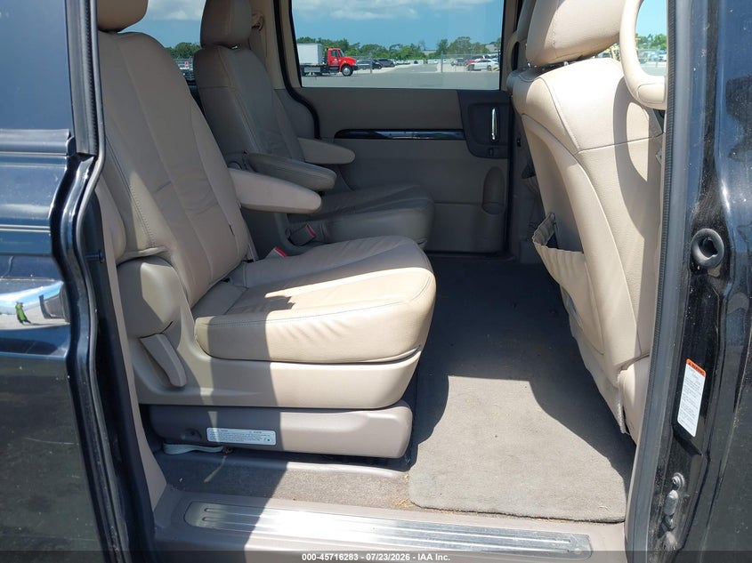 2014 Kia SEDONA VIN KNDMH4C70E6552158 IAAI salvage auction — NORMAL WEAR, Clear (Florida), sold $675 on 2026-07-29 (photo 8)