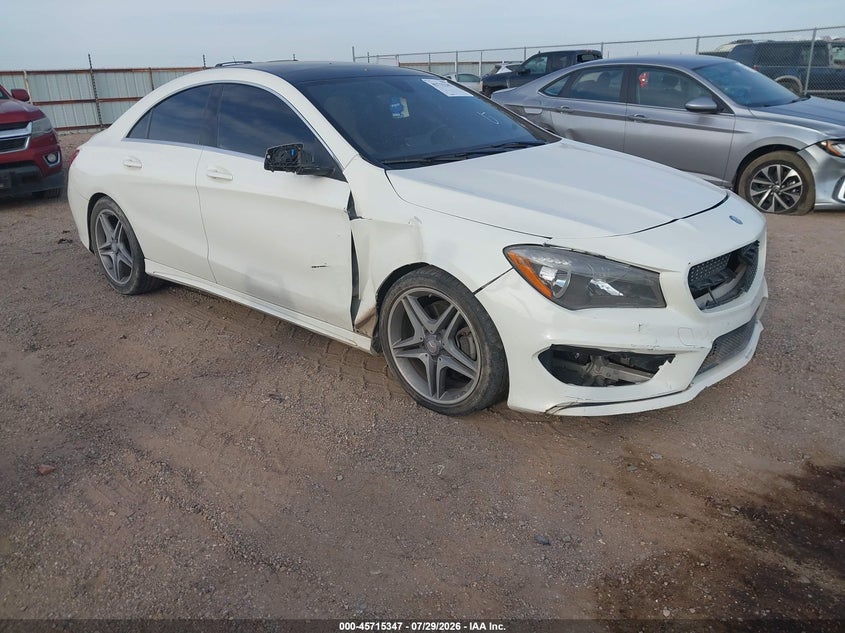 2014 Mercedes-benz Cla-klasse VIN WDDSJ4EB5EN149043 IAAI salvage auction — RIGHT FRONT, Salvage Title, sold $1,500 on 2026-08-17 (photo 1)