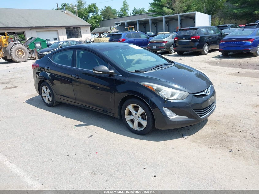 2016 Hyundai Elantra VIN KMHDH4AE6GU606199 IAAI salvage auction — NORMAL WEAR, Rental Rides - Enterprise (New Hampshire), sold $25 on 2026-07-29 (photo 1)