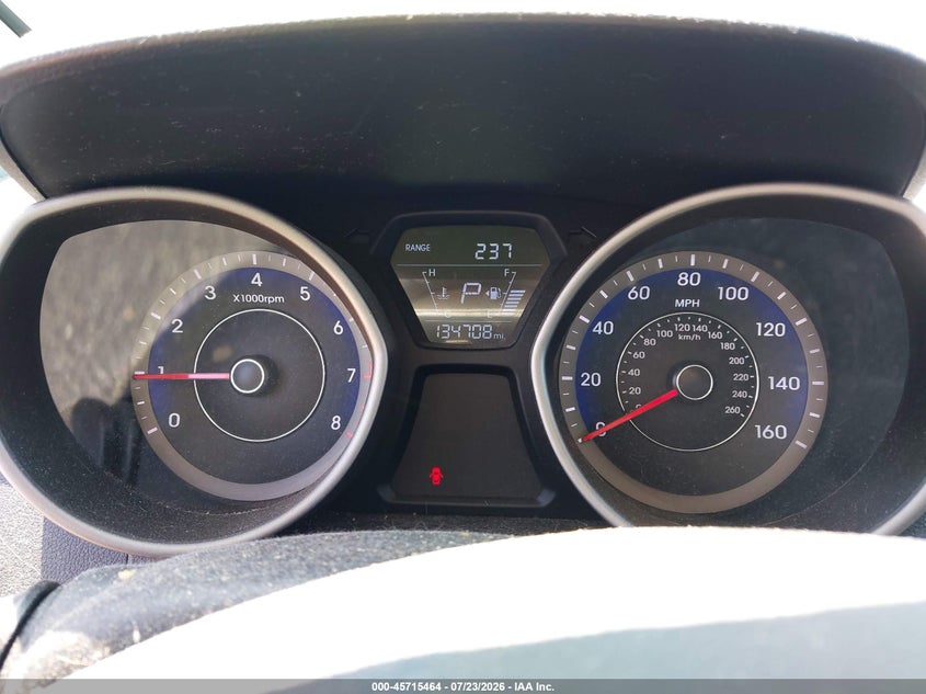2016 Hyundai Elantra VIN KMHDH4AE6GU606199 IAAI salvage auction — NORMAL WEAR, Rental Rides - Enterprise (New Hampshire), sold $25 on 2026-07-29 (photo 7)