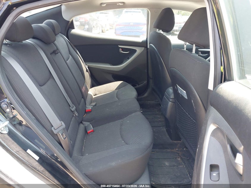 2016 Hyundai Elantra VIN KMHDH4AE6GU606199 IAAI salvage auction — NORMAL WEAR, Rental Rides - Enterprise (New Hampshire), sold $25 on 2026-07-29 (photo 8)