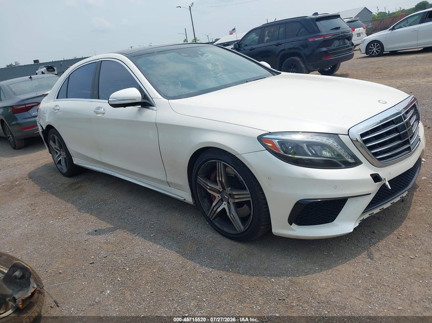 2014 Mercedes-benz S-klasse amg VIN WDDUG7JB9EA029431 — IAAI salvage auction photo