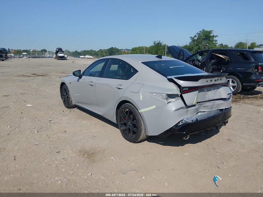 2026 Lexus Is VIN JTHGZ1E24T5046375 IAAI salvage auction — REAR END, Salvage Title, sold $30,050 on 2026-09-28 (photo 3)