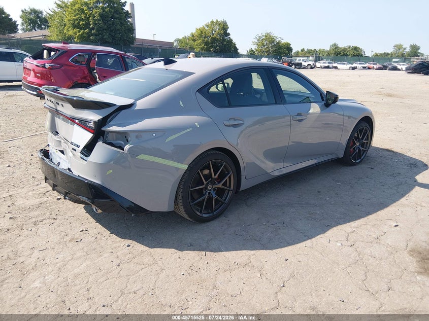 2026 Lexus Is VIN JTHGZ1E24T5046375 IAAI salvage auction — REAR END, Salvage Title, sold $30,050 on 2026-09-28 (photo 4)