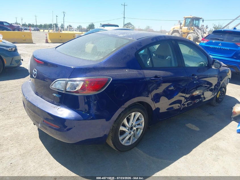 2013 Mazda 3 VIN JM1BL1WP4D1776299 IAAI salvage auction — NORMAL WEAR, Clear - Dealer Only (California), sold $375 on 2026-07-30 (photo 4)
