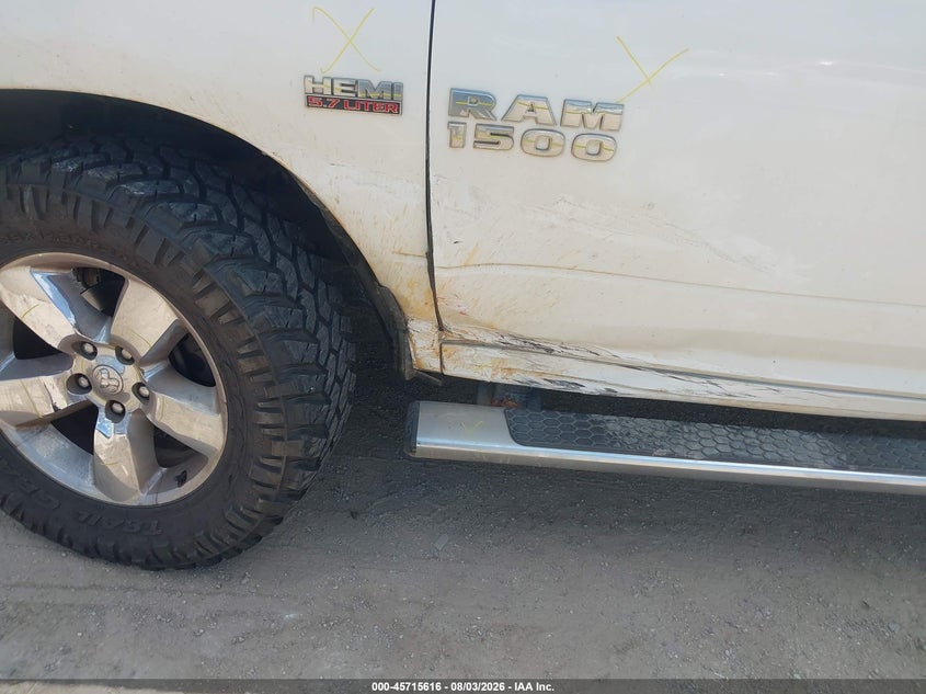 2015 Ram 1500 VIN 3C6RR7KT9FG631709 IAAI salvage auction — LEFT FRONT, Salvage (Texas), sold $2,000 on 2026-08-30 (photo 6)